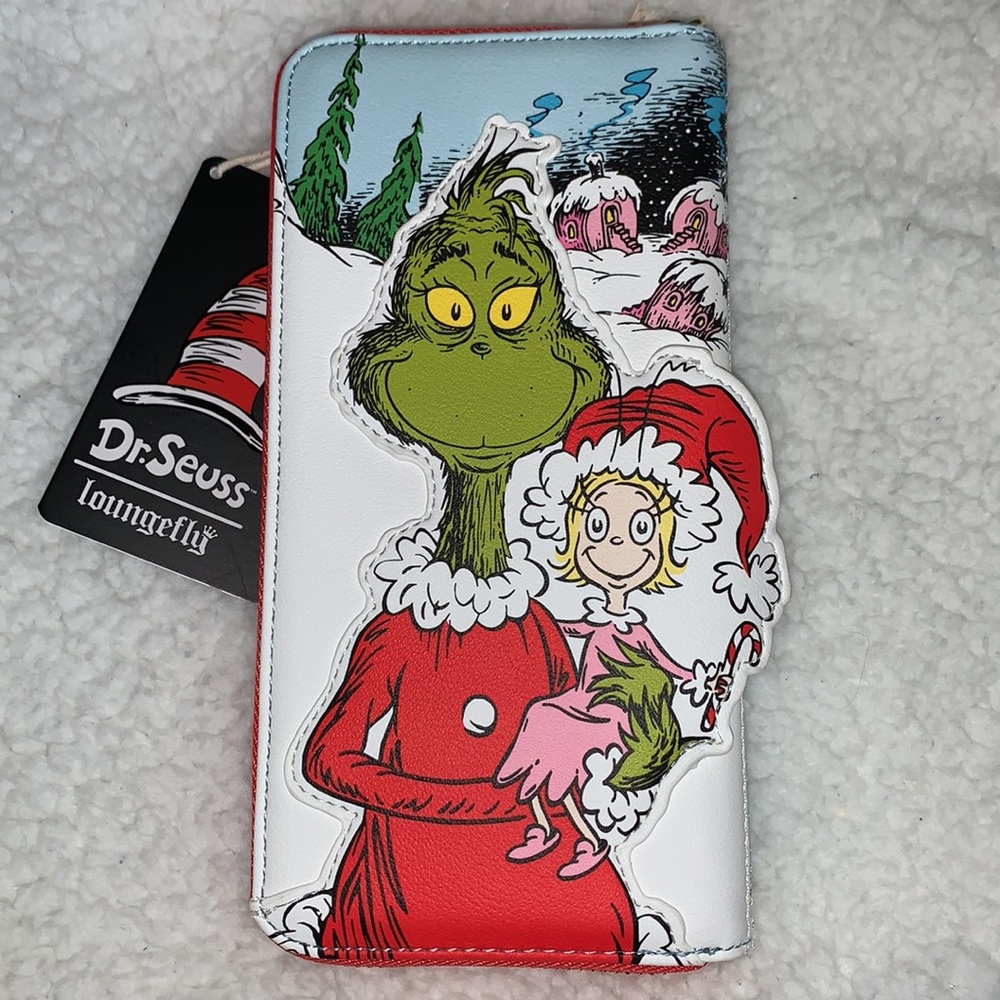 Grinch loungefly wallet 2021